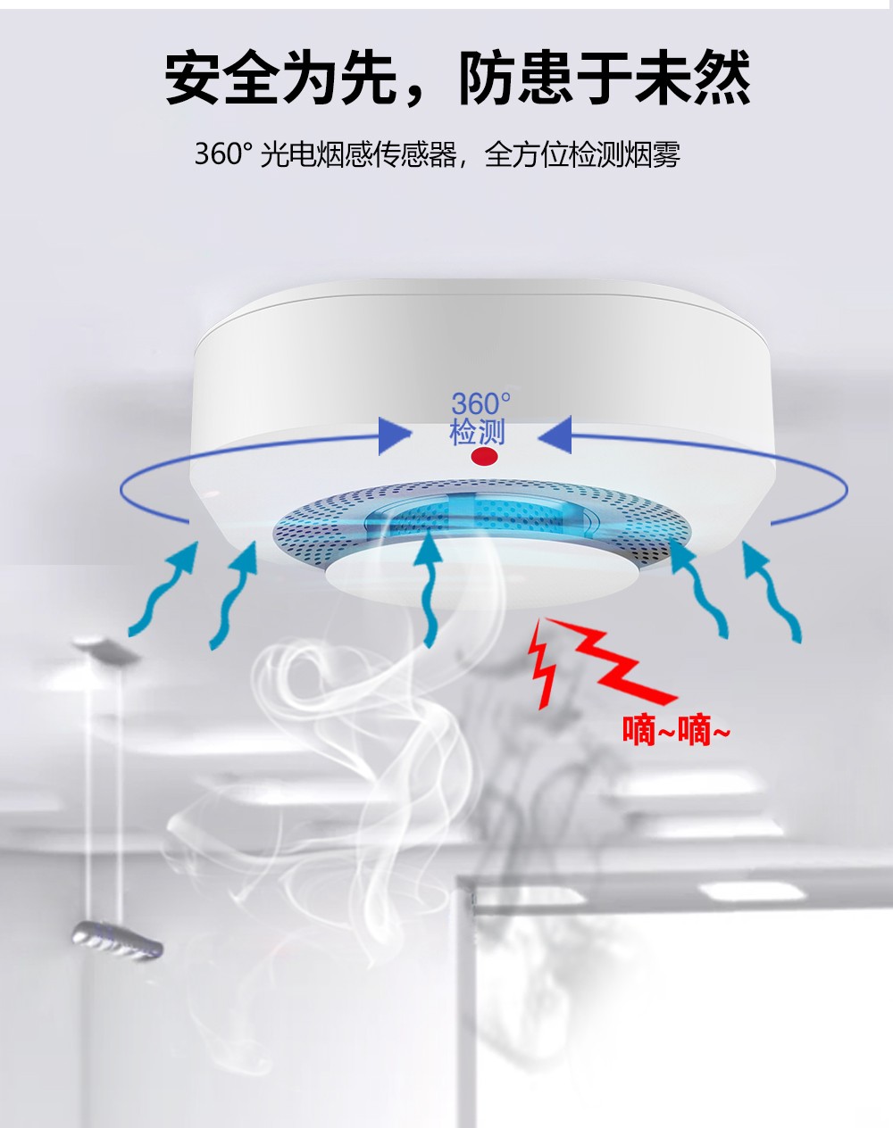 煙霧報(bào)警器如何選擇